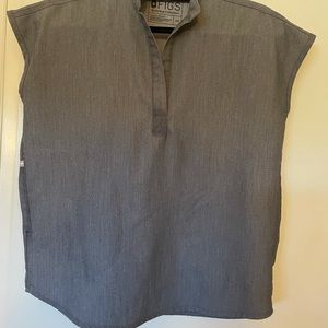 Figs Rafaela top.  Graphite.  Never worn but washed to sell